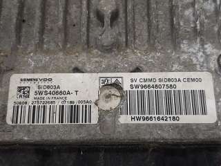 Блок управления двигателем Citroen C8 2007г. 1942JF, 5WS40660A - Фото 3