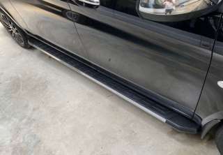 Защитные дуги боковые алюминиевые подножки NewLineCHROME Opel Combo E 2019г.  - Фото 8