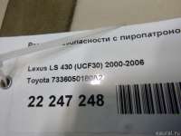 Ремень безопасности с пиропатроном Lexus LS 4 2001г. 7336050180A2 - Фото 8