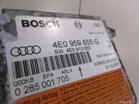 Блок управления AIR BAG Audi A8 D3 (S8) 2003г. 4E0959655G - Фото 5