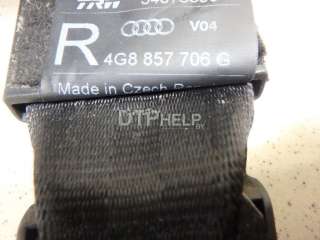 Ремень безопасности с пиропатроном Audi A6 C7 (S6,RS6) 2012г. 4G8857706GV04 - Фото 3