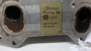 Радиатор масляный Volkswagen Touareg 2 2014г. 059117021K VAG - Фото 2