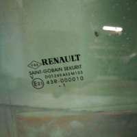 Стекло двери задней левой Renault Megane 3 2011г.  - Фото 2