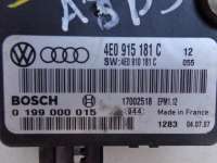 Блок управления аккумулятором (АКБ) Audi A8 D3 (S8) 2007г. 4E0915181C - Фото 4
