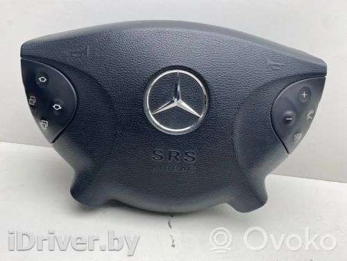 Подушка безопасности водителя Mercedes E W211 2003г. 61245240f , artCAR6078 - Фото 1