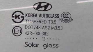 Стекло двери Hyundai Sonata (YF) 2012г. 834203S010 - Фото 6
