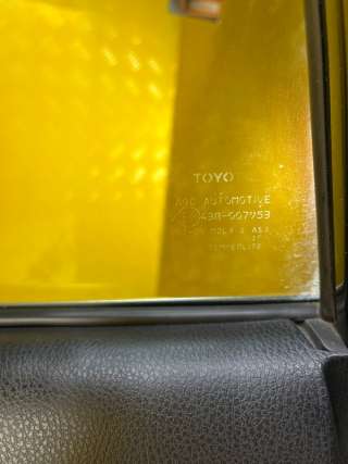 Стекло двери задней правой (форточка) Toyota Rav 4 4 2014г. 43R007953 - Фото 2