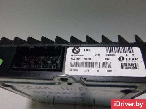 Усилитель акустической системы BMW X3 E83 2006г. 65126990098 BMW - Фото 1