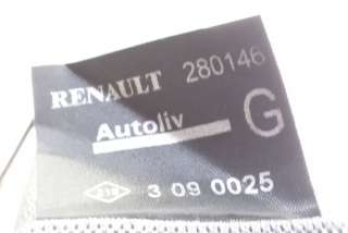 Ремень безопасности задний левый Renault Laguna 2 2003г. 280146, 3090025, B508658 , art3091683 - Фото 4