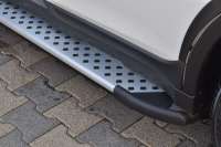 Защита штатного порога боковые подножки Artemis Volkswagen Caravelle T5 2003г.  - Фото 5