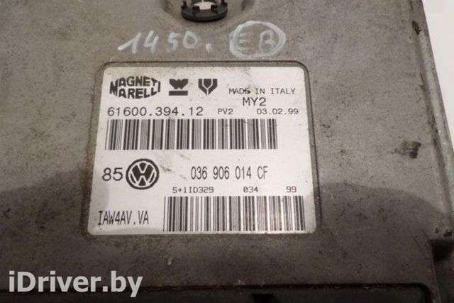 Блок управления двигателем Volkswagen Golf 4 2000г. 036906014CF, 6160039412 , art9738195 - Фото 1